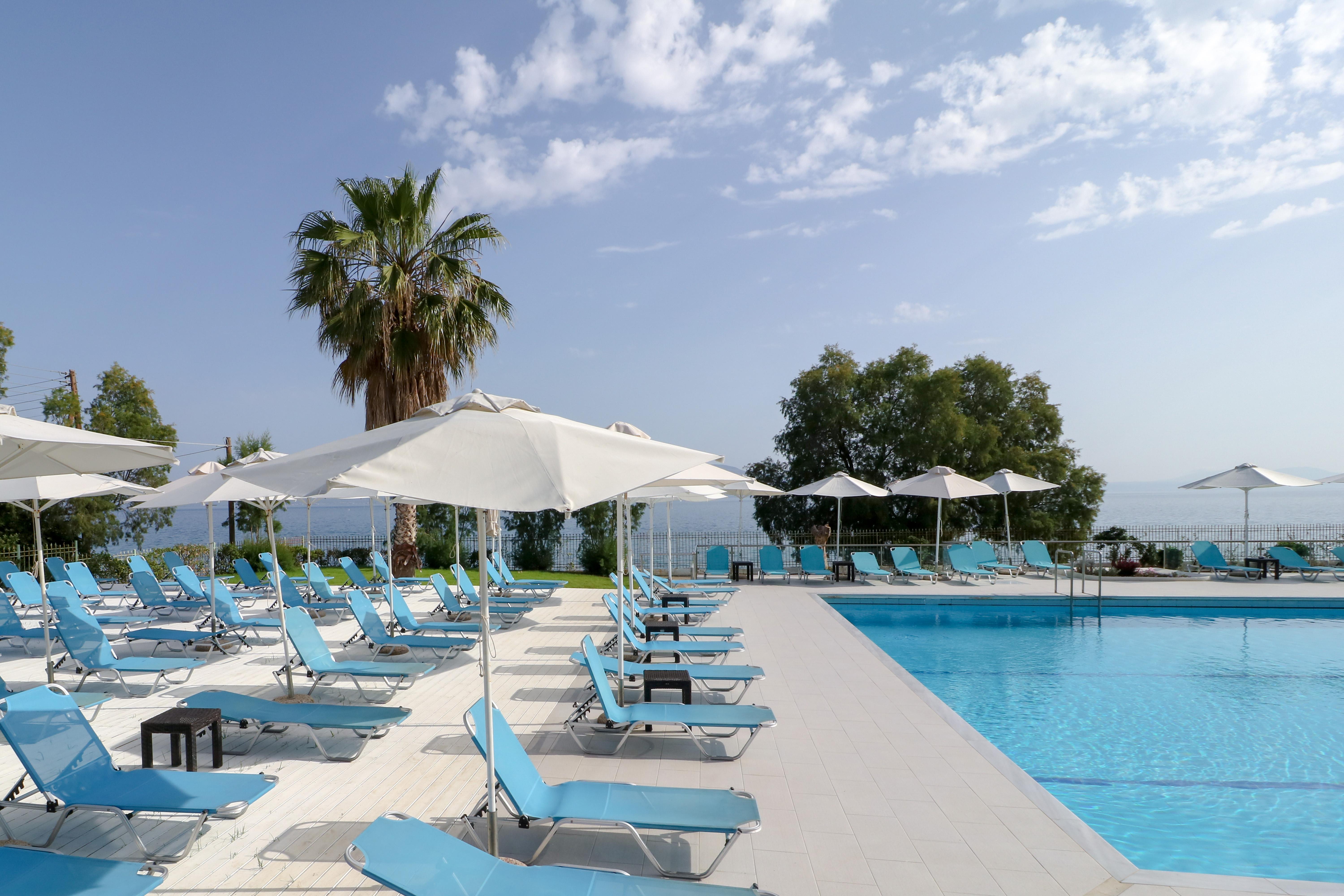 Calamos Beach Family Club Kálamosz Kültér fotó