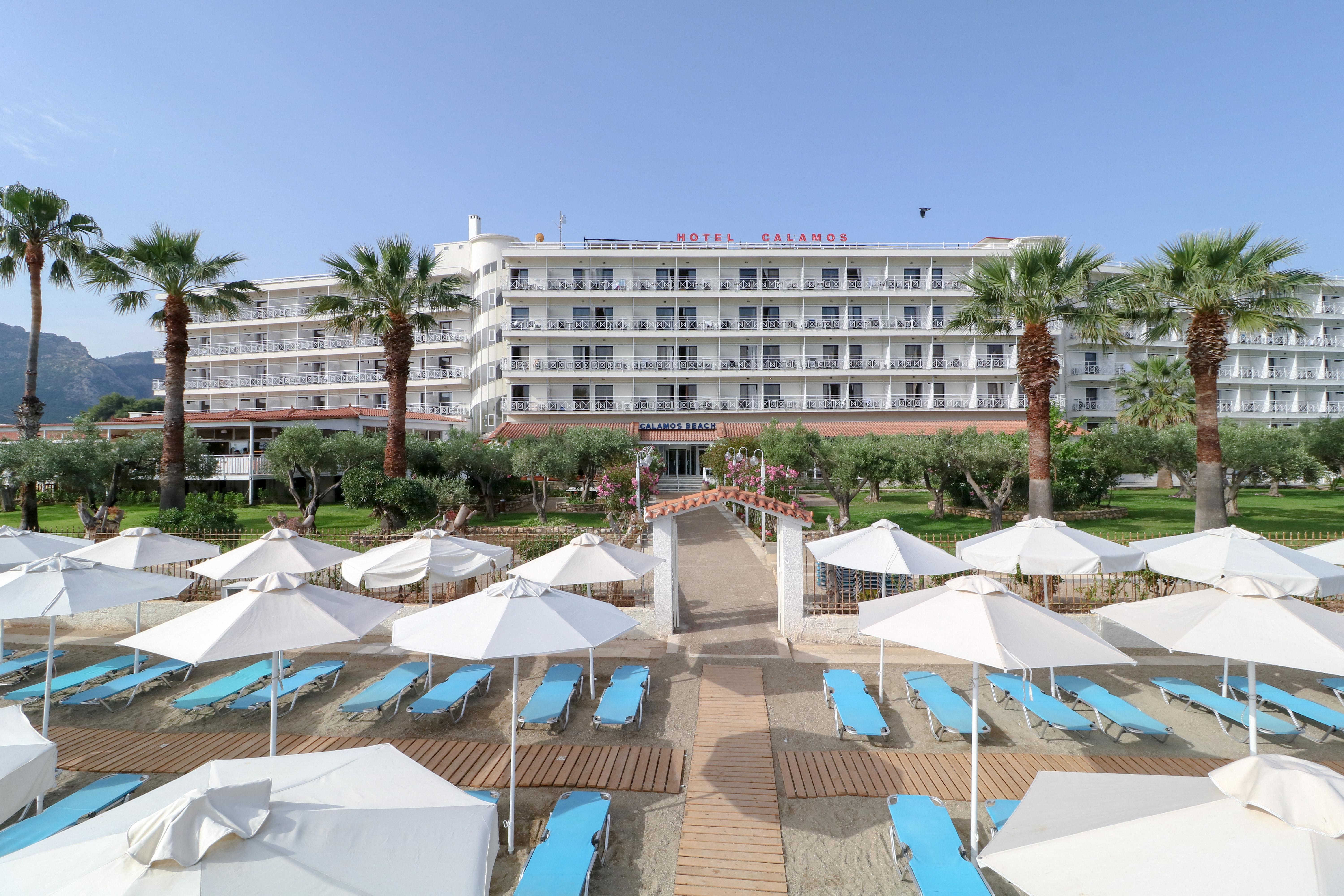 Calamos Beach Family Club Kálamosz Kültér fotó