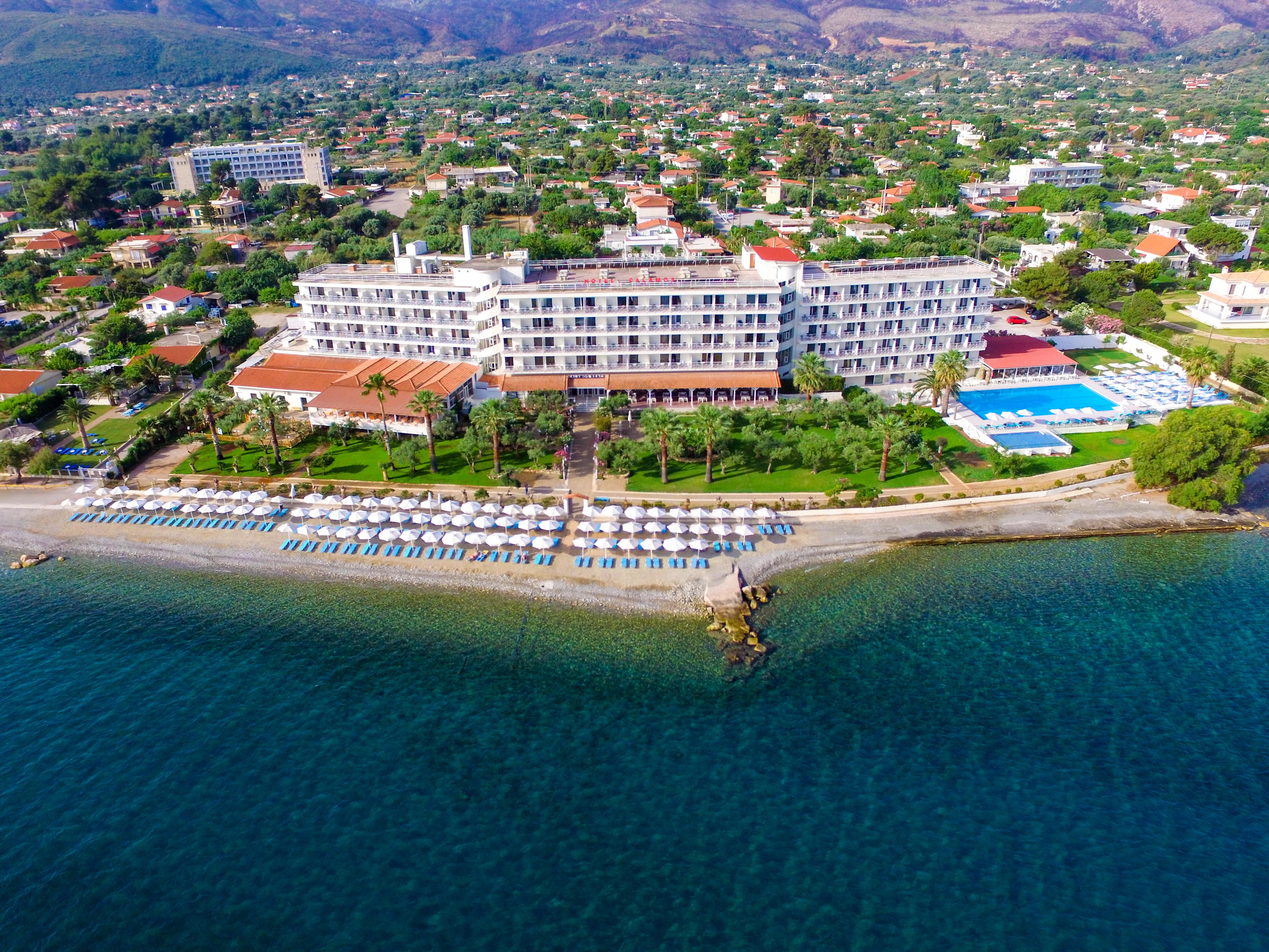 Calamos Beach Family Club Kálamosz Kültér fotó