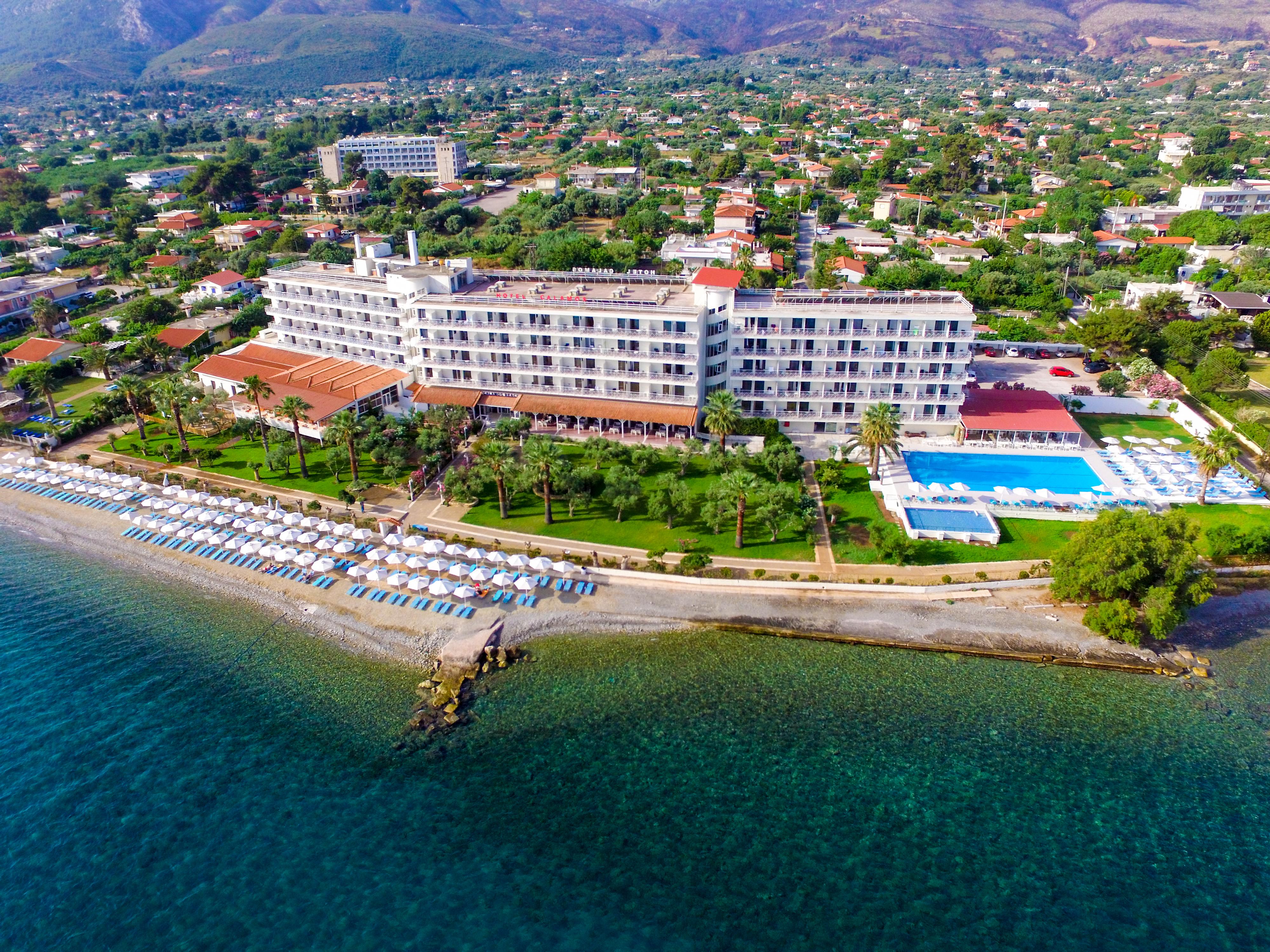 Calamos Beach Family Club Kálamosz Kültér fotó