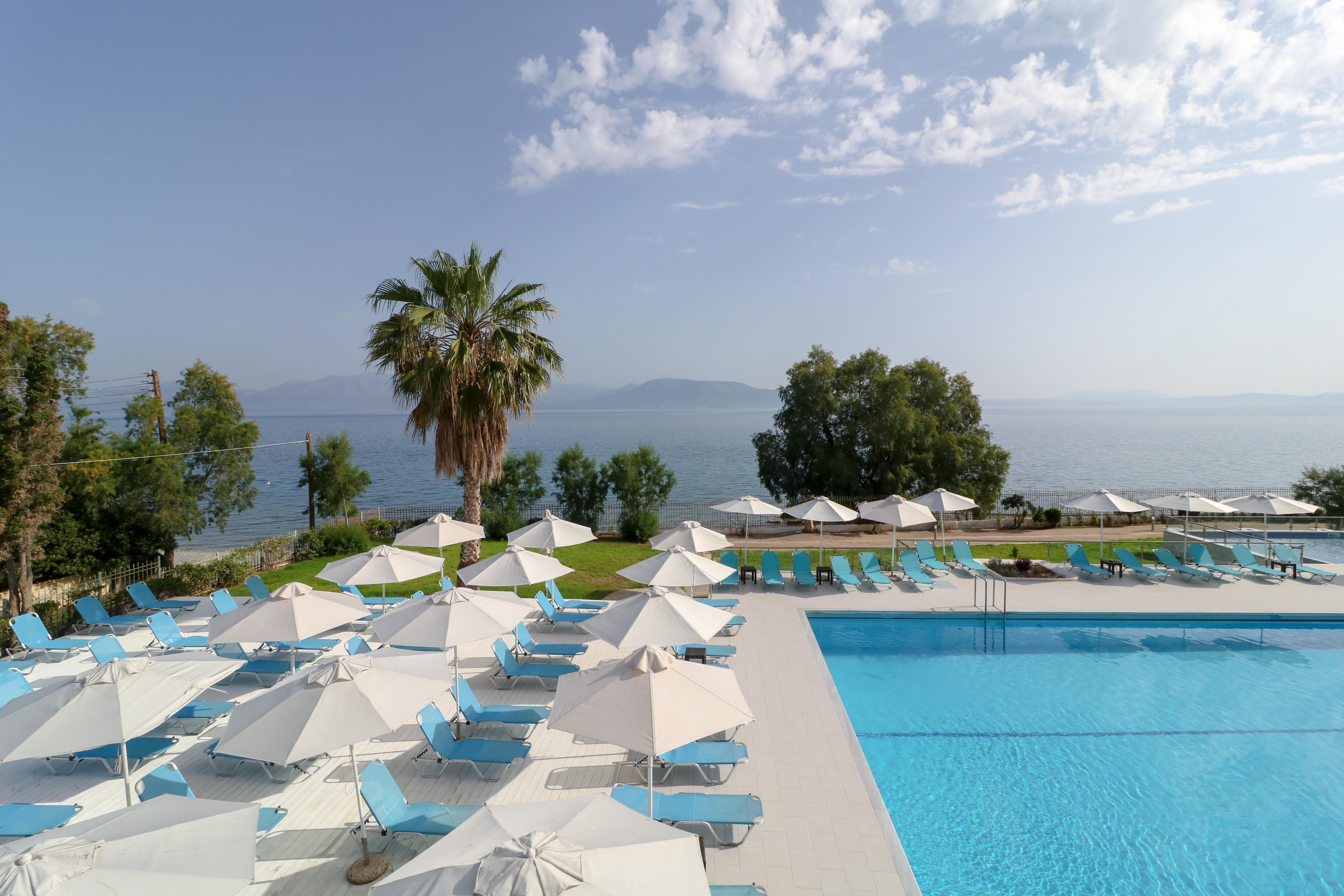 Calamos Beach Family Club Kálamosz Kültér fotó