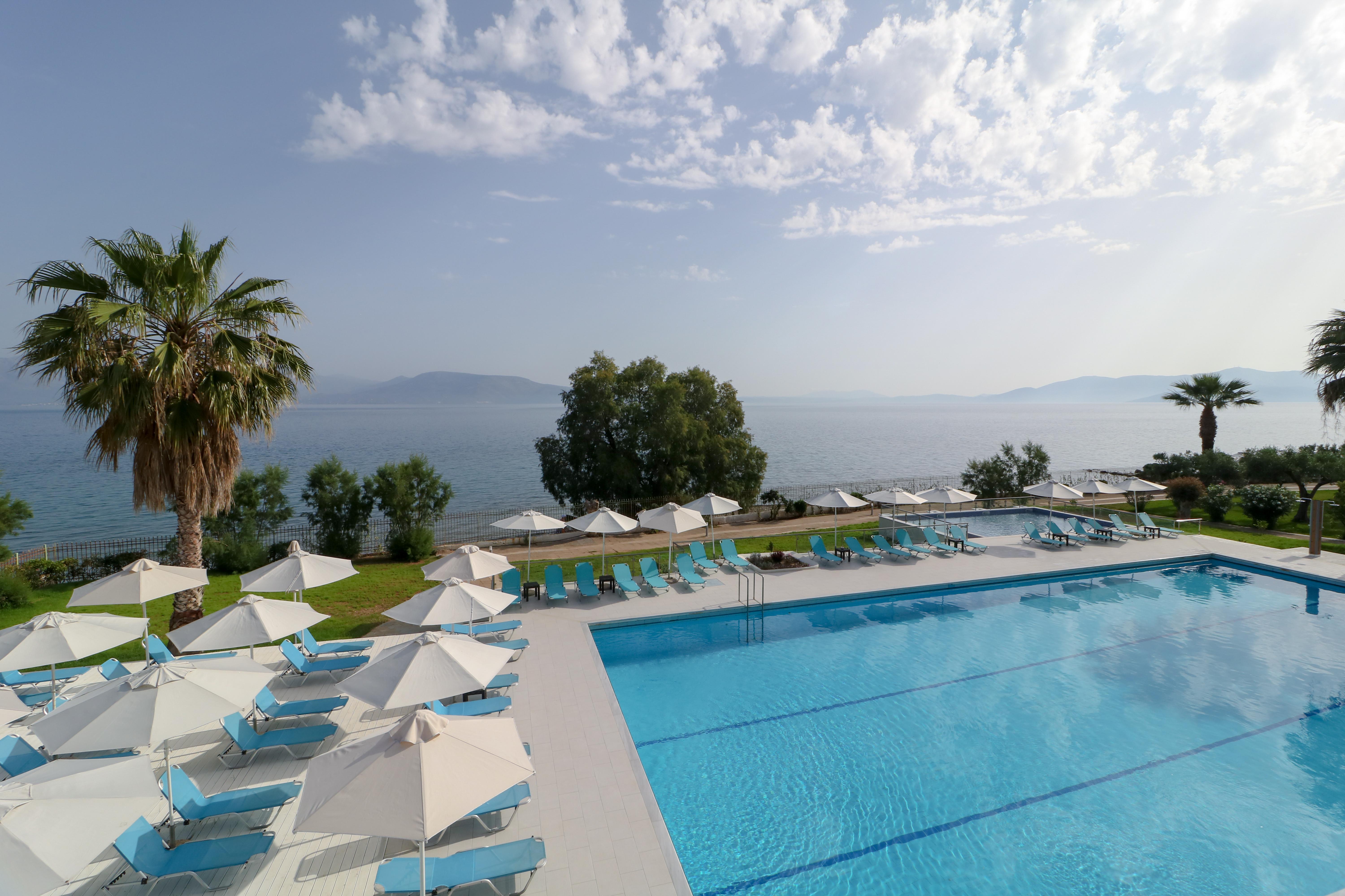 Calamos Beach Family Club Kálamosz Kültér fotó