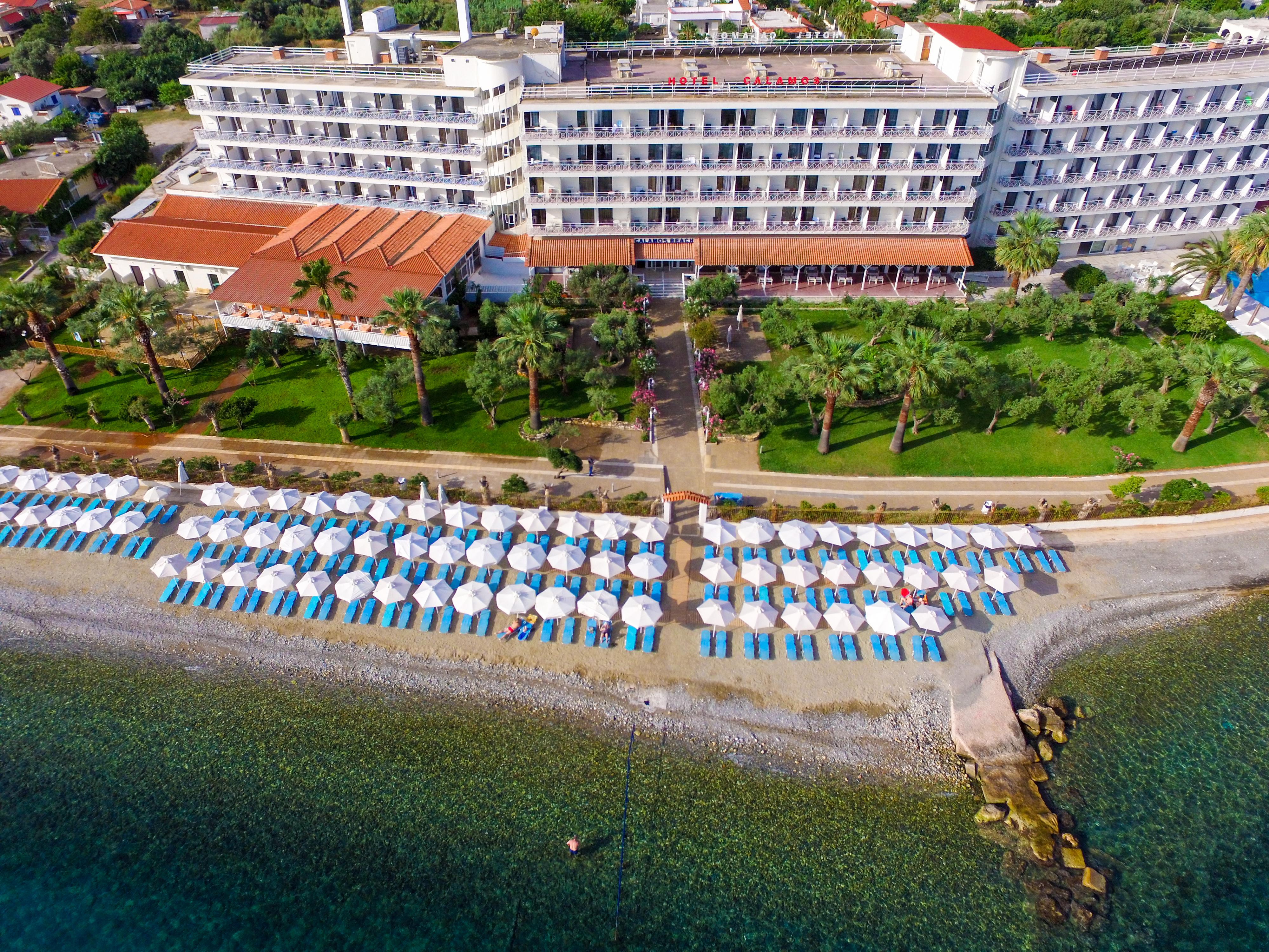Calamos Beach Family Club Kálamosz Kültér fotó