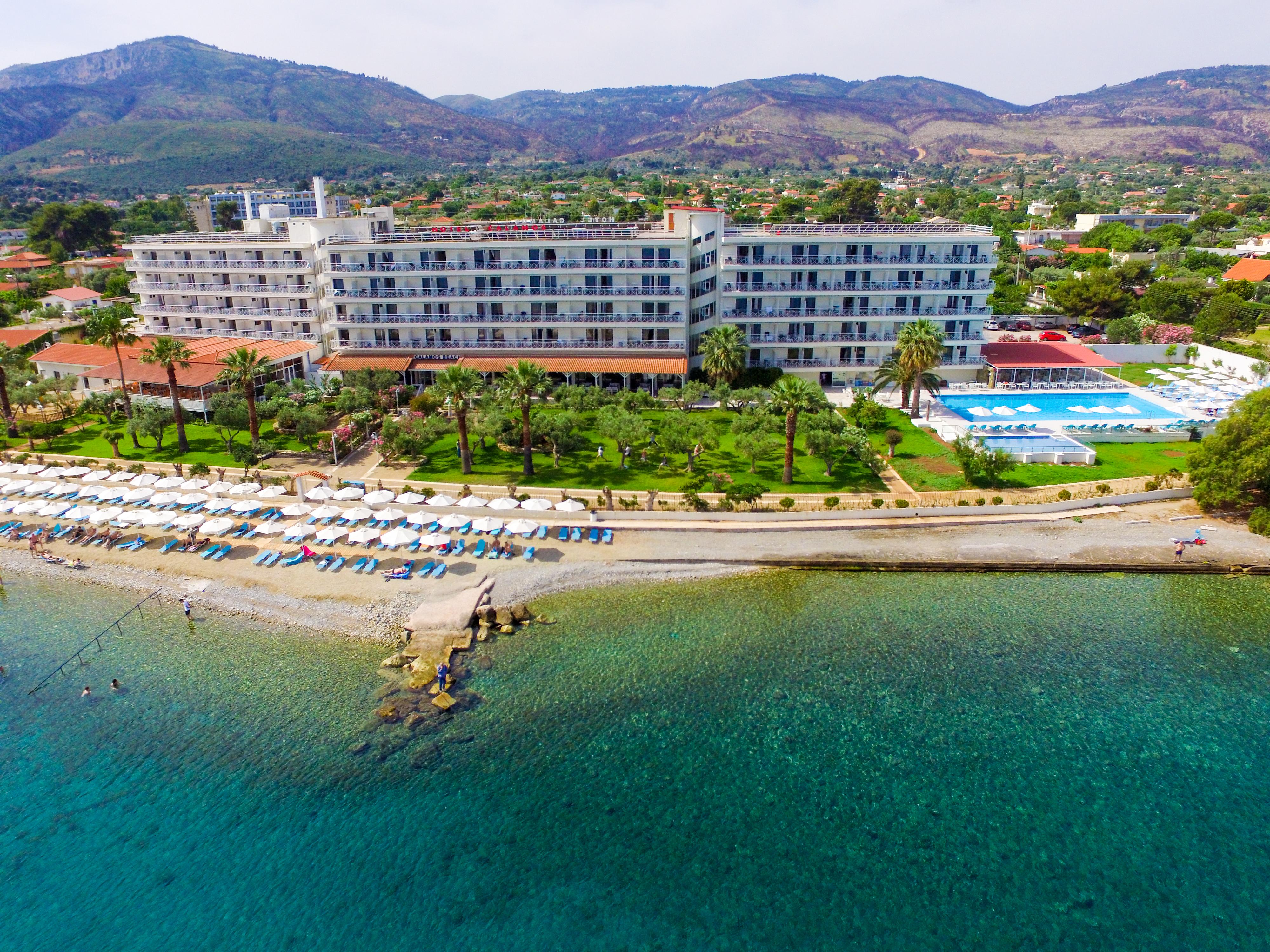 Calamos Beach Family Club Kálamosz Kültér fotó
