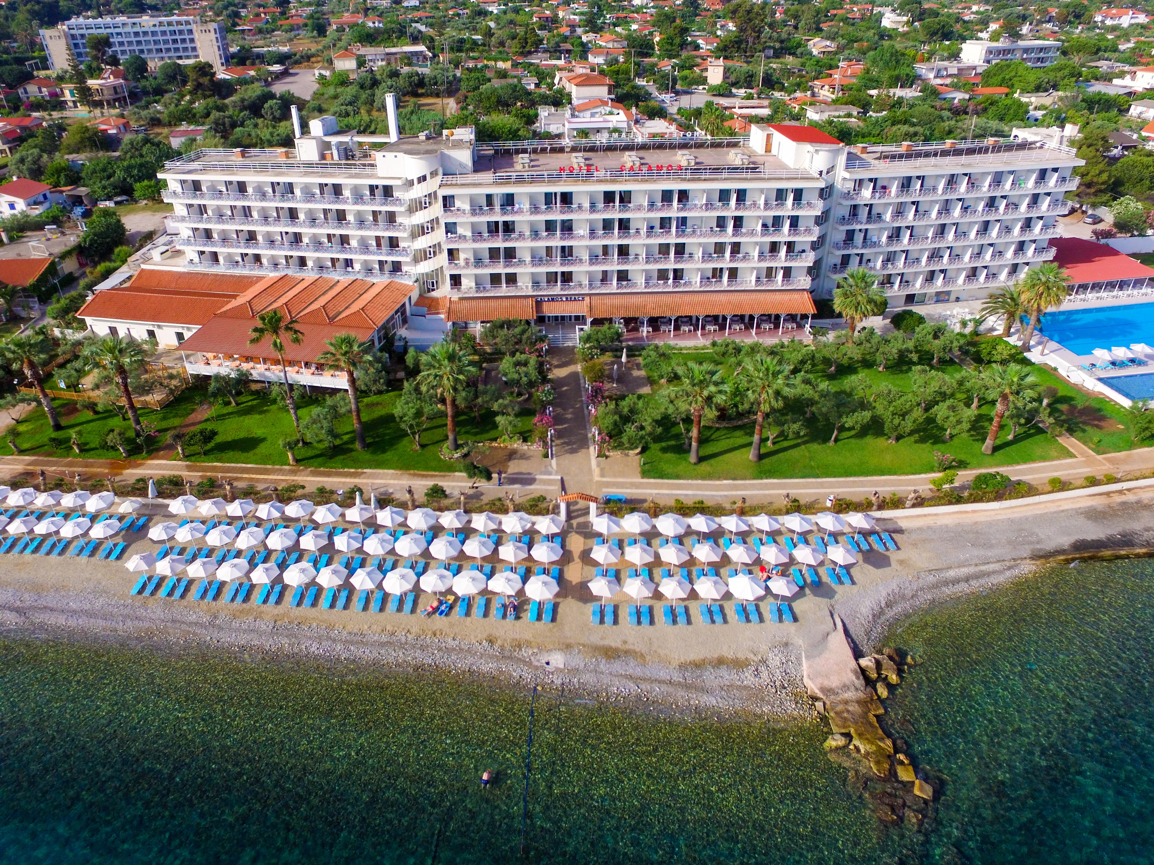 Calamos Beach Family Club Kálamosz Kültér fotó